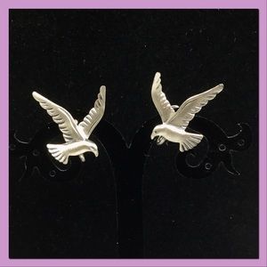 Vtg Sterling Silver Earrings